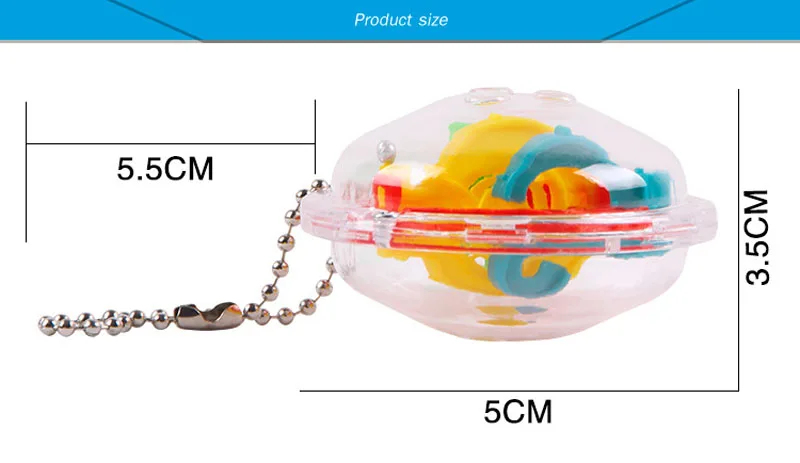 Миниатюрный портативный куб головоломка Kitoz 30 шагов 3D трек игрушка для
