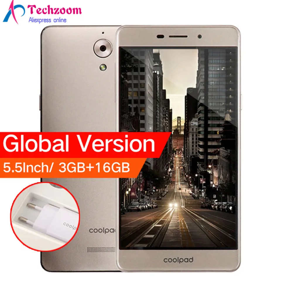 Глобальная версия Coolpad Мега E502 5 дюймов Android 6 0 4 г LTE смартфон 3 ГБ Оперативная