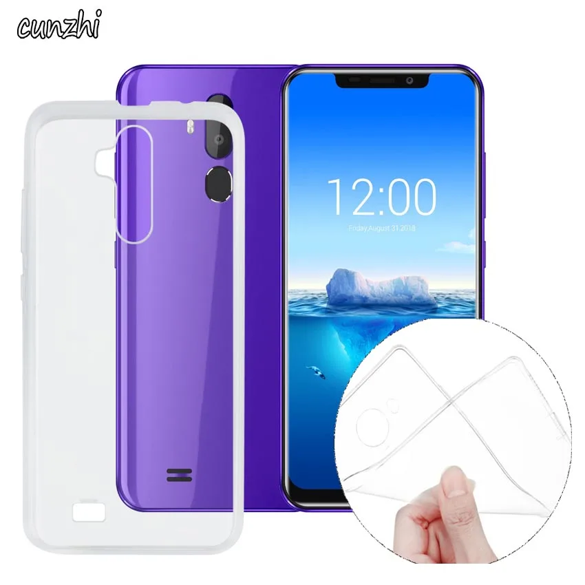 Чехол для Oukitel C12 Pro силиконовый чехол 6 18 дюйма блестящий | Мобильные телефоны и
