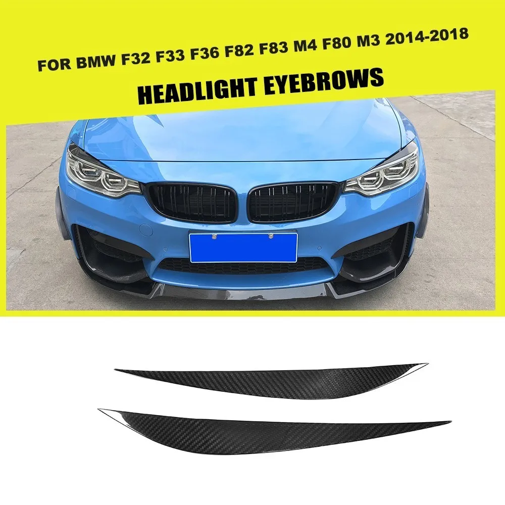 Аксессуары для передней фары BMW F33 F32 F36 F82 F83 M4 F80 M3|bmw eyebrow|bmw eyelidtrim eyebrow |