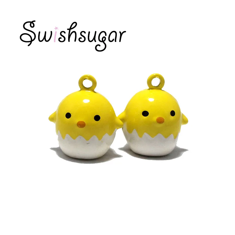 Пасхальные Куриные яйца мультяшный колокольчик Подвески браслет праздничное