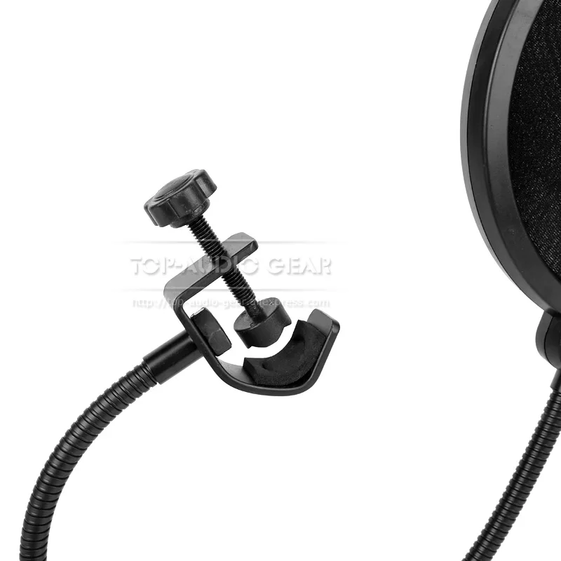 Gooseneck Поп фильтр лобовое стекло микрофон ветрозащитный для Audio-Technica AT 2035 2050 AT2020 AT2035 AT2050 микрофон ветровое стекло
