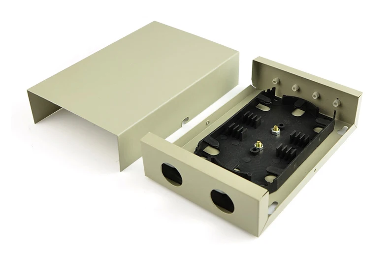 10pcs FTTH Box with 4 Port for 4 Core Pigtail/Fiber Optic Distribution Box/FTTH box/FTTH distribution box