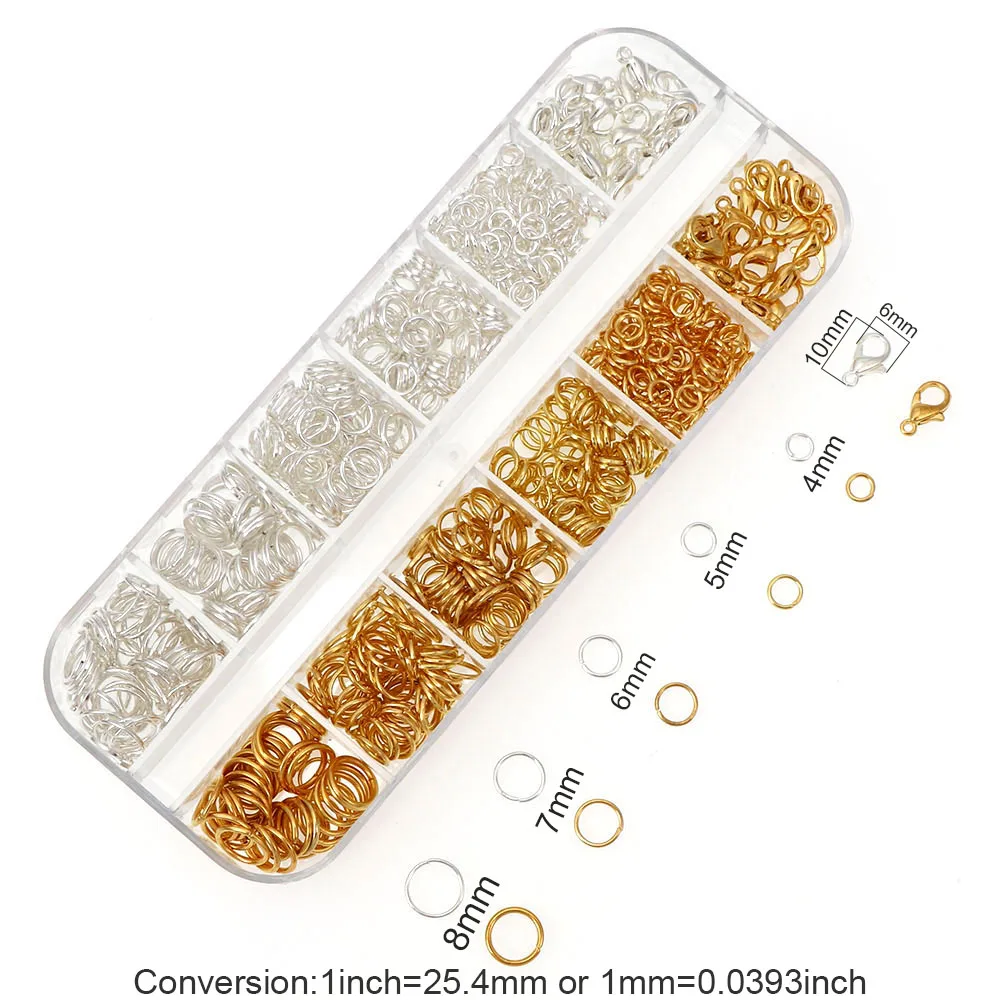 Набор инструментов для ювелирных изделий открытое соединительное кольцо