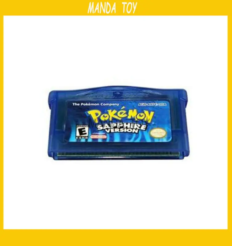 Картриджи для видеоигр GBA GAame Poke Collective Edition 100 шт./лот карточка игровой консоли