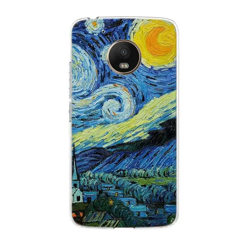 Abstract Pinturas Art силиконовый корпус Корпус задняя крышка для Motorola MOTO G7 G5 G5S G6 E4 E5 Plus G4 Play