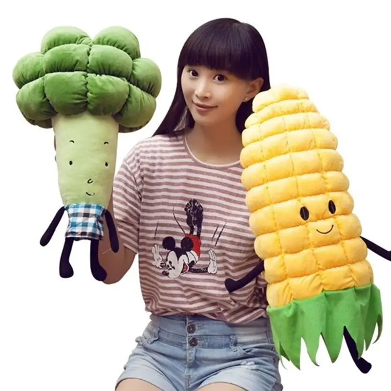 Бесплатная доставка 60 см Высококачественная мягкая кукла кукуруза плюшевая