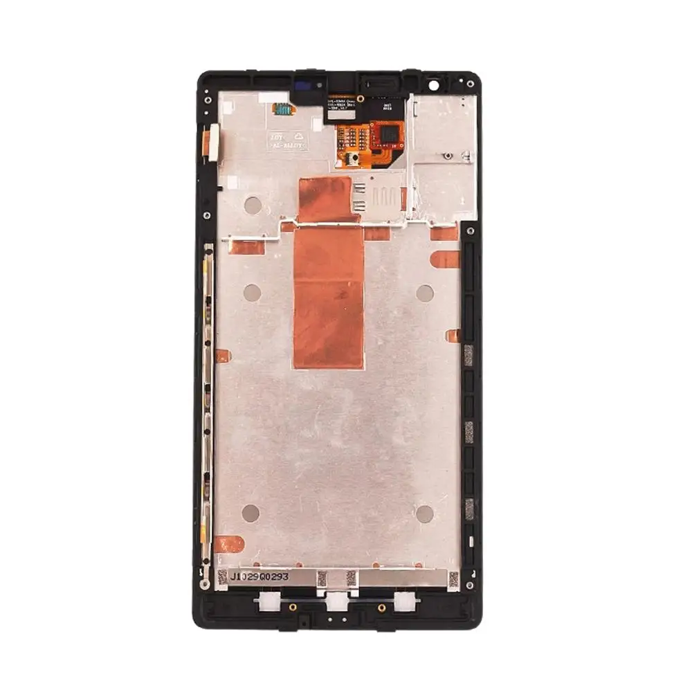 6 0 '񟥠 ЖК чехол с подставкой и отделениями для карт Nokia Lumia 1520 дисплей сенсорный