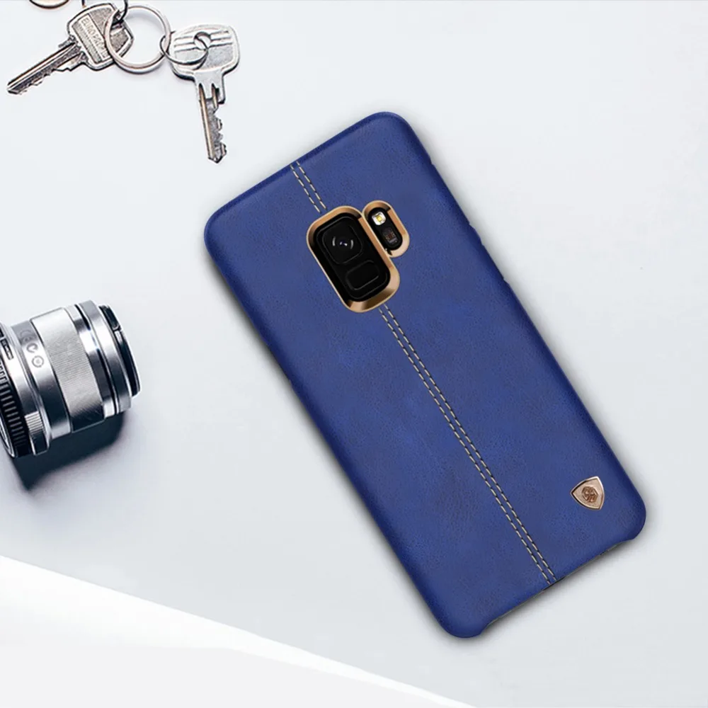 Nillkin для samsung Galaxy S9 чехол твёрдая обложка + плюс протектор телефон Дом защитный