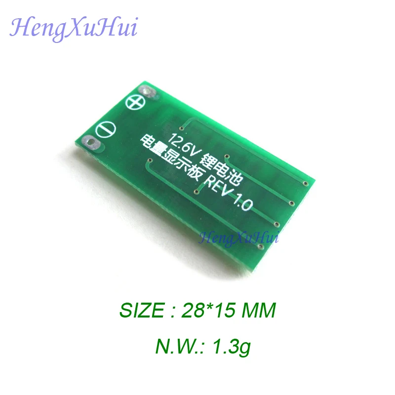 12.6V 16.8V 4Levels Accuracy 1% Power Indicator Board PCB | Электроника