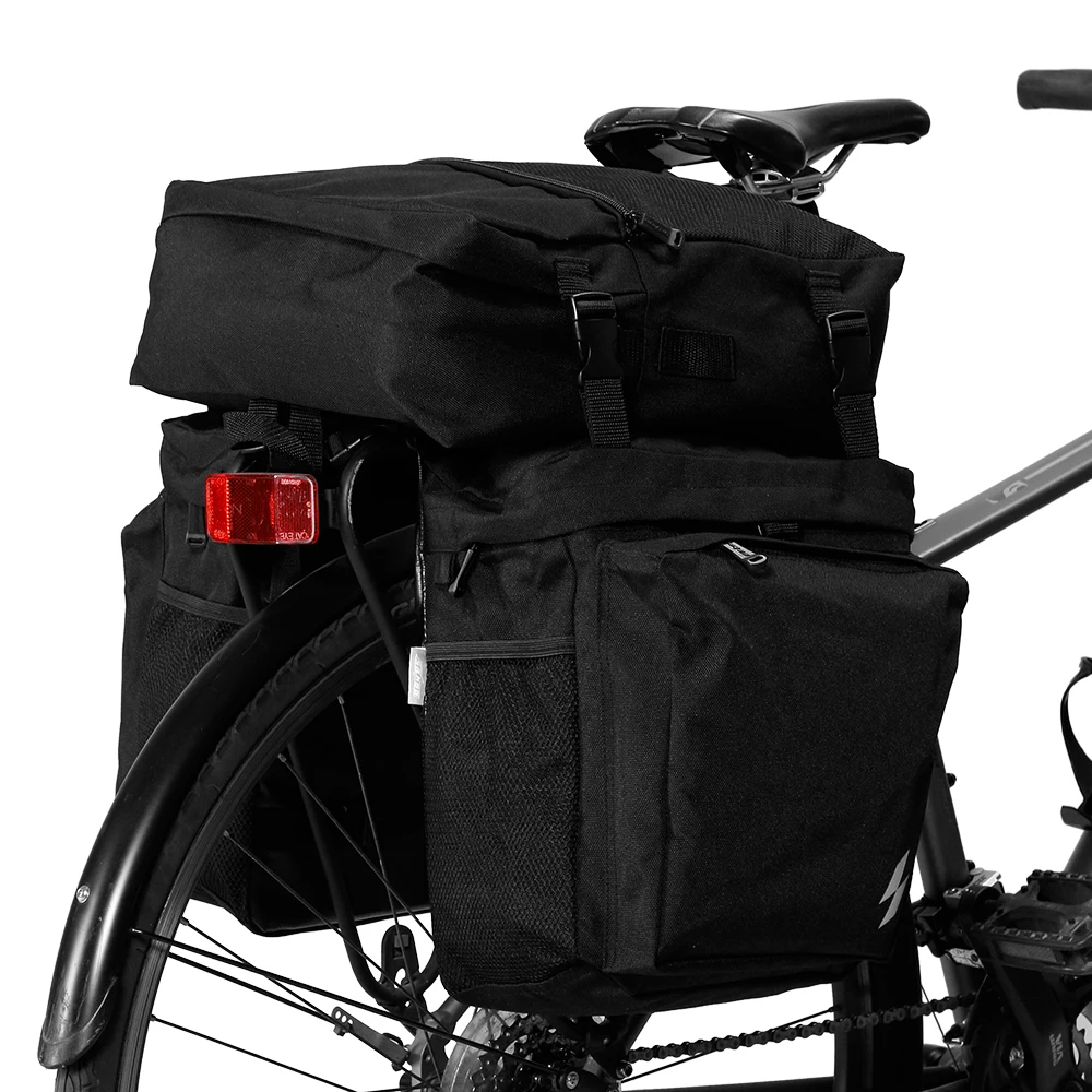 3 в 1 Многофункциональный велосипед панье MTB дорожный велосипед заднее сиденье сумка Велоспорт велосипед Грузовой перевозчик 37L