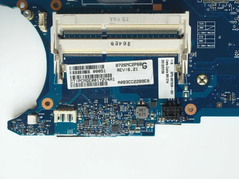 Оригинальная материнская плата для ноутбука HP Probook 4530S 687939 001 HM65 Socket PGA989 DDR3