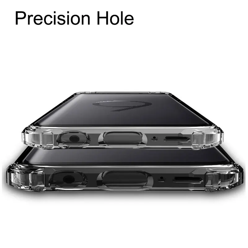 Ascromy для Galaxy S9 плюс Чехол Мягкий Бампер ТПУ Slim PC Защитный чехол КРЫШКА ДЛЯ Samsung S9Plus