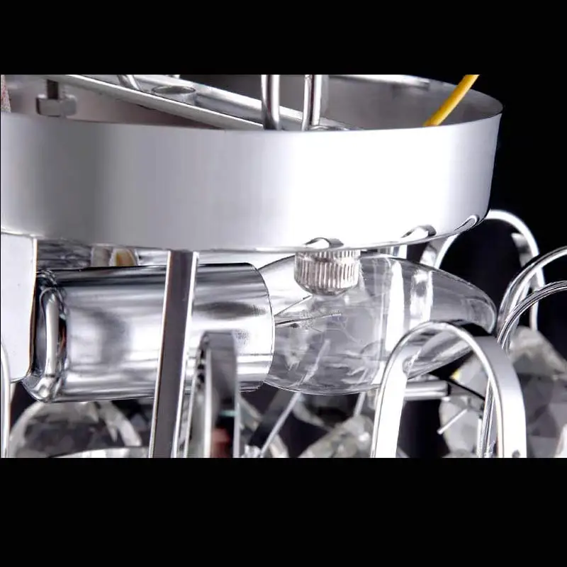 Роскошные современные хрустальный шар потолочный светильник гостиная спальня