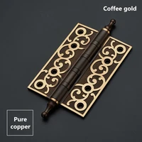 4 inches %ef%bc%8c5 inches all copper door hinge european style coffee gold rose gold door hardware