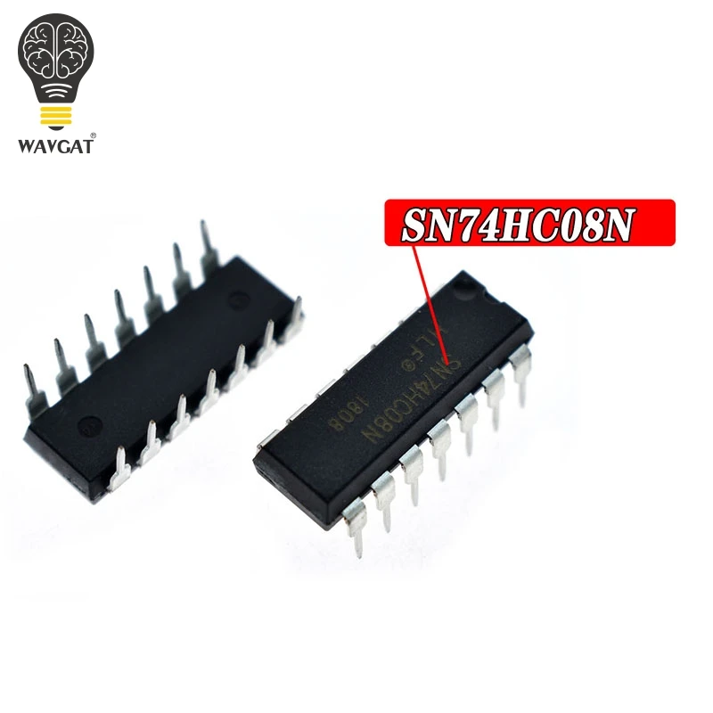 10 шт. SN74HC00N SN74HC02N SN74HC07N SN74HC08N SN74HC10N SN74HC32N DIP 74HC00 74HC02 74HC07 74HC08 74HC10 74HC32 74HC138 чип|Интегральные схемы| |