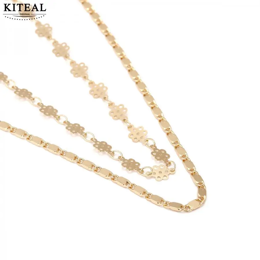 KITEAL 2018 Новая мода винтажные элементы резные ключицы ожерелье для Famale Свадебные