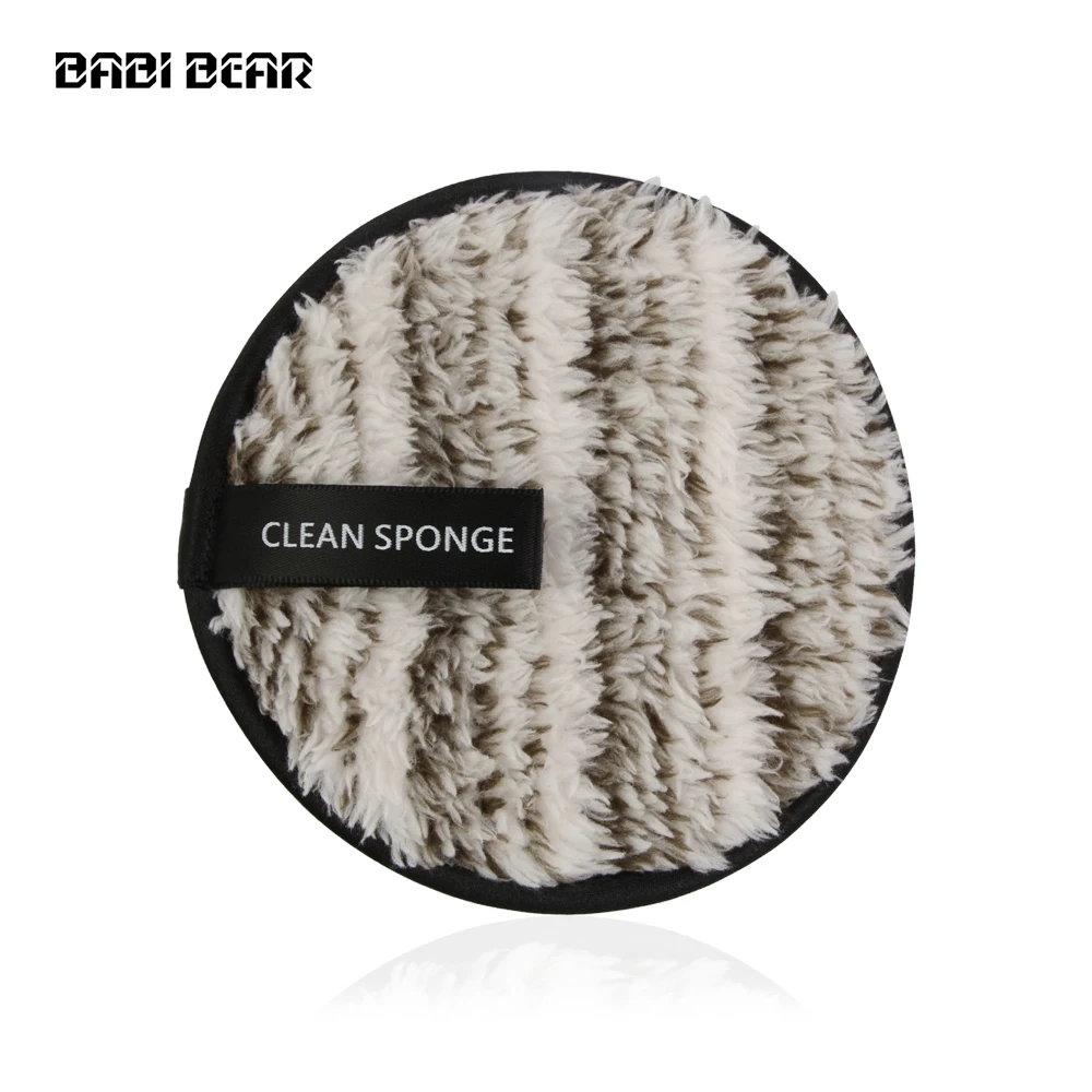 6 цветов микрофибра для снятия макияжа Губка Тональная основа лица умывальник