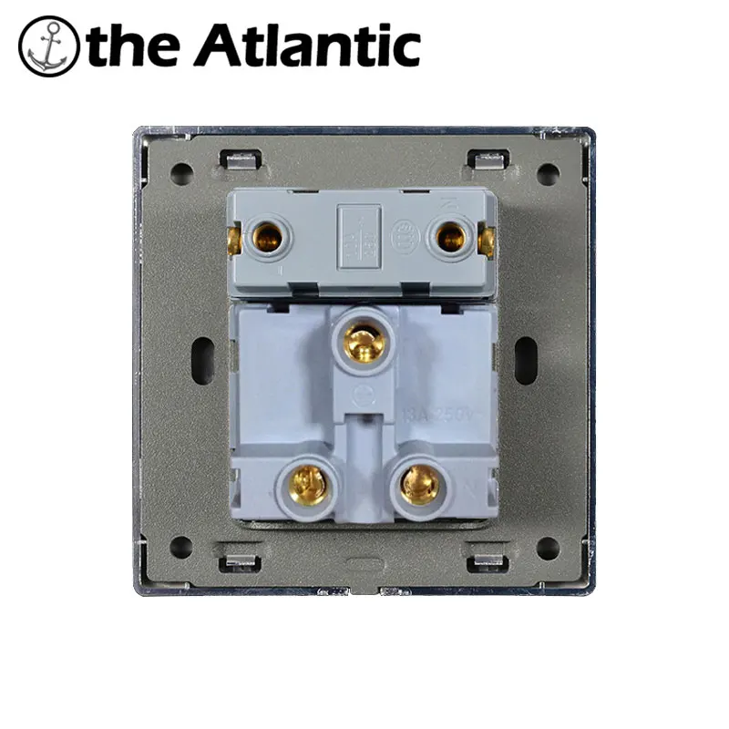 Atlantic 13a Великобритания Стандартный розетка с Мощность два отверстия стены