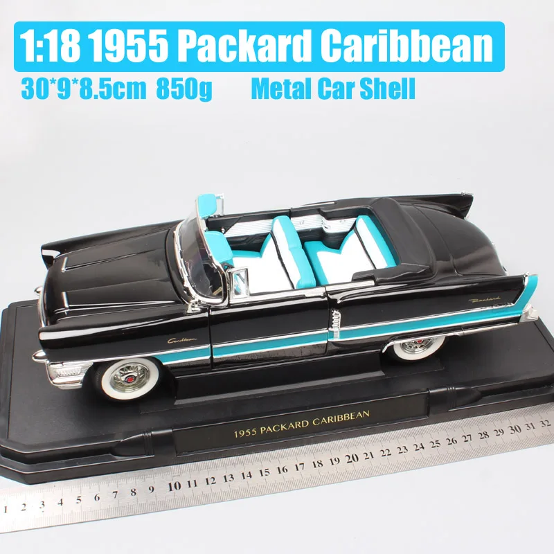 1:18 роскошный 1955 Packard Карибского моря супер трансформер литье под давлением