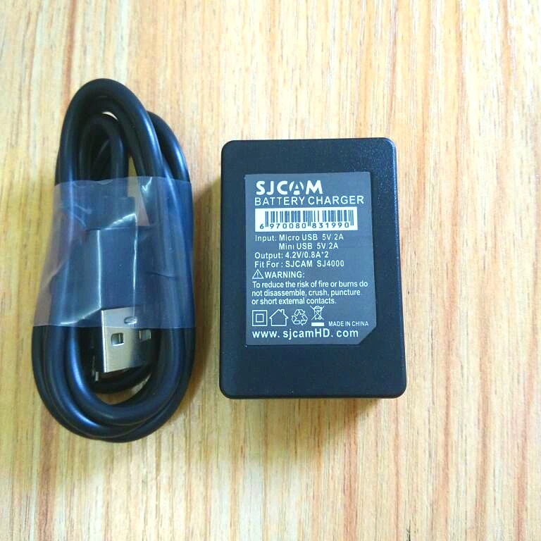 Аккумулятор SOOCOO 1350 мАч с зарядным устройством для экшн камеры sjcam M10 C30R SJCAM SJ4000 /Air/