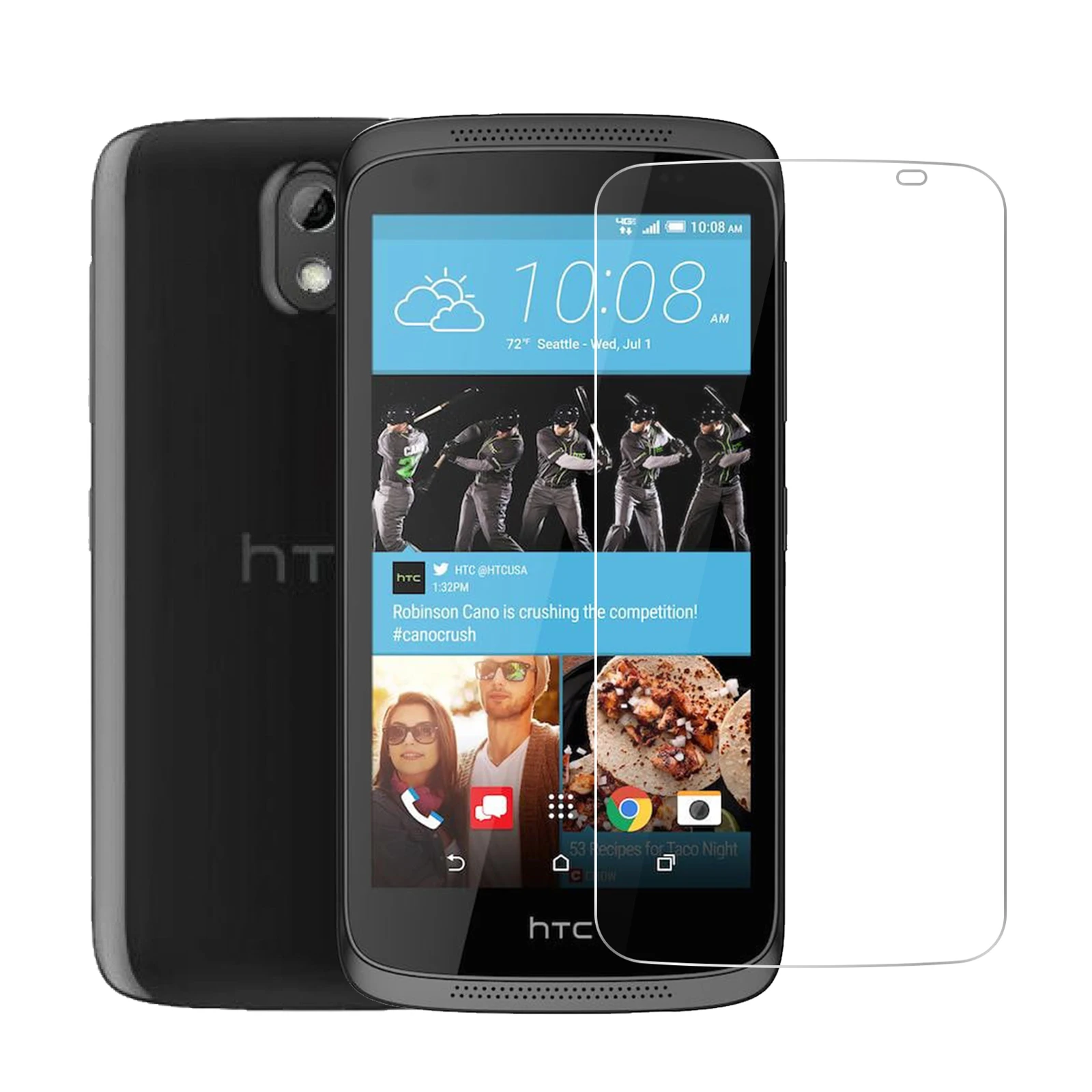 2.5D 0 26 мм 9H Премиум Закаленное стекло для htc Desire 526 526G 326 326g защита экрана закаленное