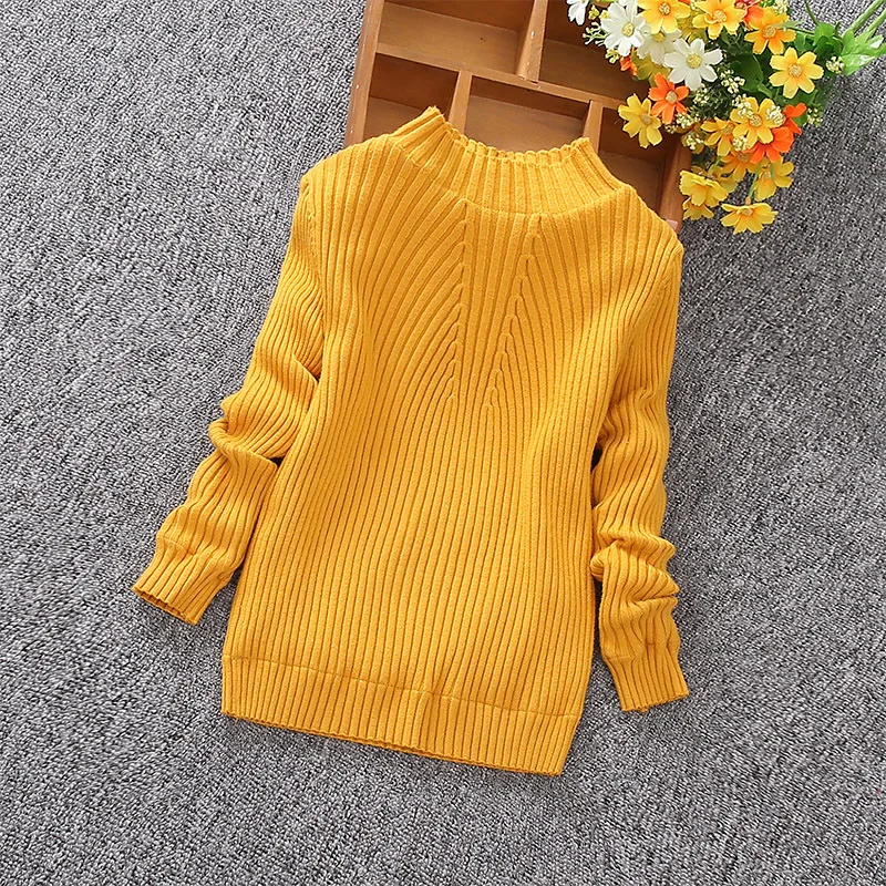 

Rlyaeiz 2019 New Baby Girls Sweaters Spring Korean Autumn Fashion Sweater For Girls Casual Kids Knitted Pullovers Knitwear 2-13Y