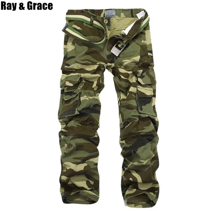 RAY GRACE Открытый армейские военные брюки Тактический Спорт Охота Брюки Карго Для