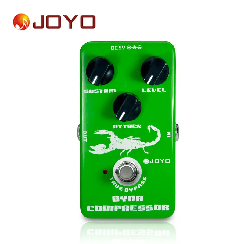 

Joyo JF-10 Dynamic Compressor Guitar Pedal Effect Box with True Bypass & Low Noise & 3 Knobs Electric Guitar Accessories