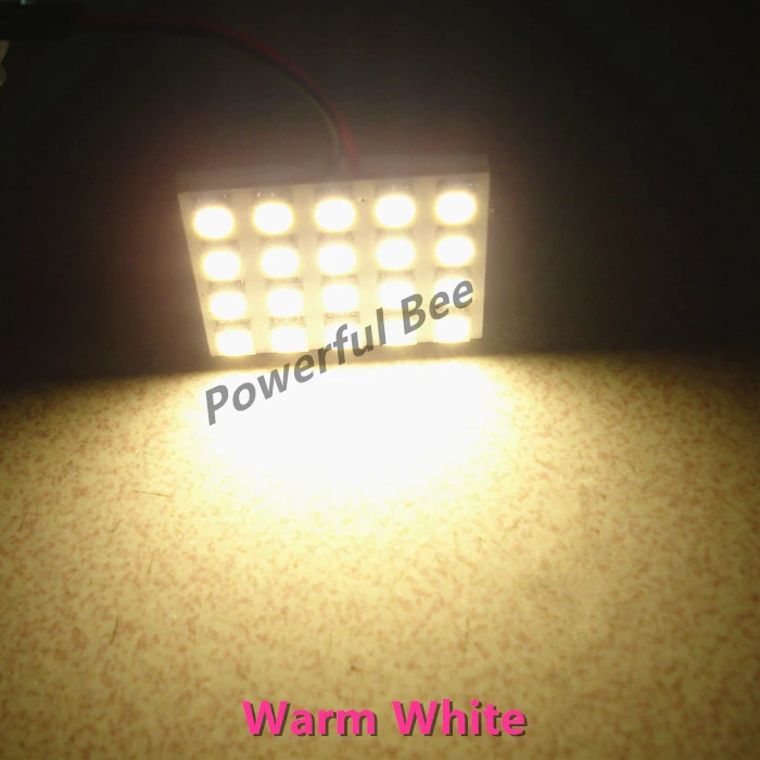Светодиодная панель C5W T10 20SMD 3 2 W для багажных отделений 12 В шт. | Автомобили и