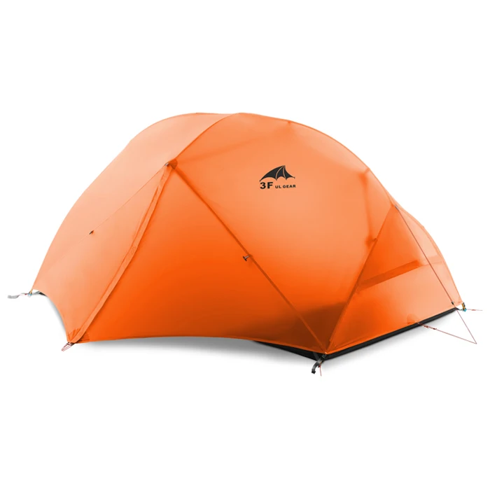 3F outdoor Piaoyun2 2 person 15D silicon coated three season double layer camping tent | Спорт и развлечения