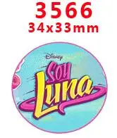 3566 30 шт мультфильм персонаж плоское украшение из смолы PR 8480 - Цвет: 3566