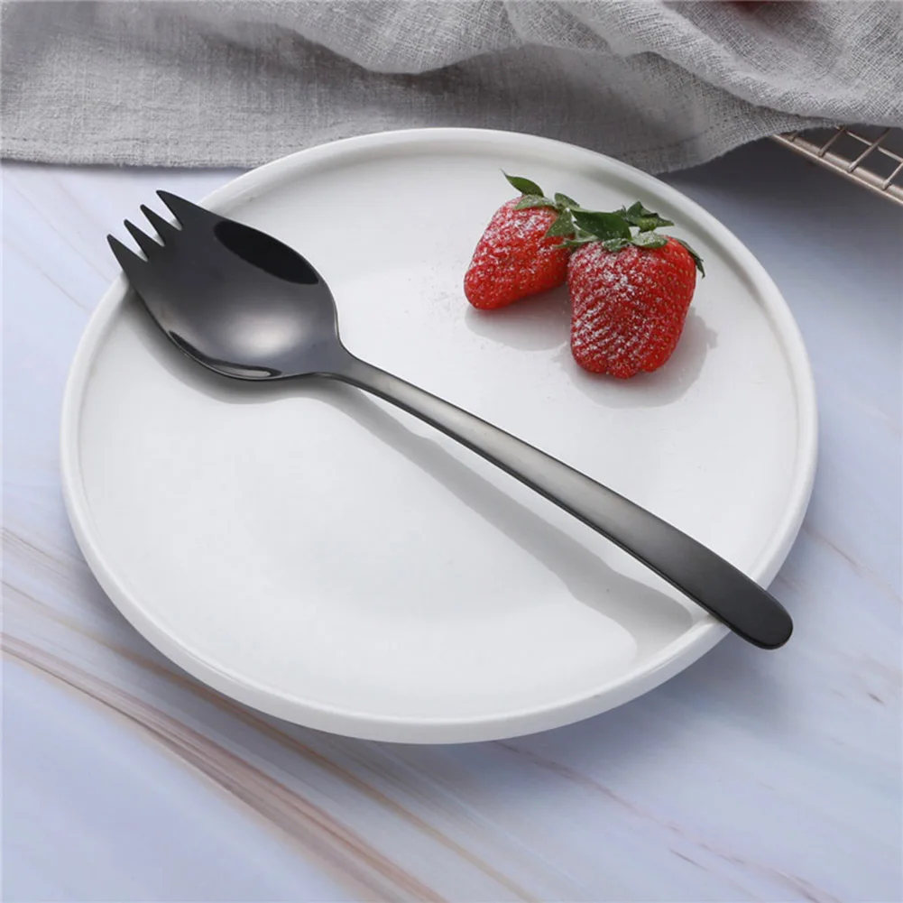 Многофункциональные портативные кухонные ложки вилка ложка из нержавеющей