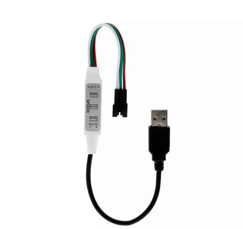 Мини-пиксельный светильник IC контроллер SP104E/SP002E/SP103E для WS2811 WS2812 1903 16703 IC светильник s DC5-24V