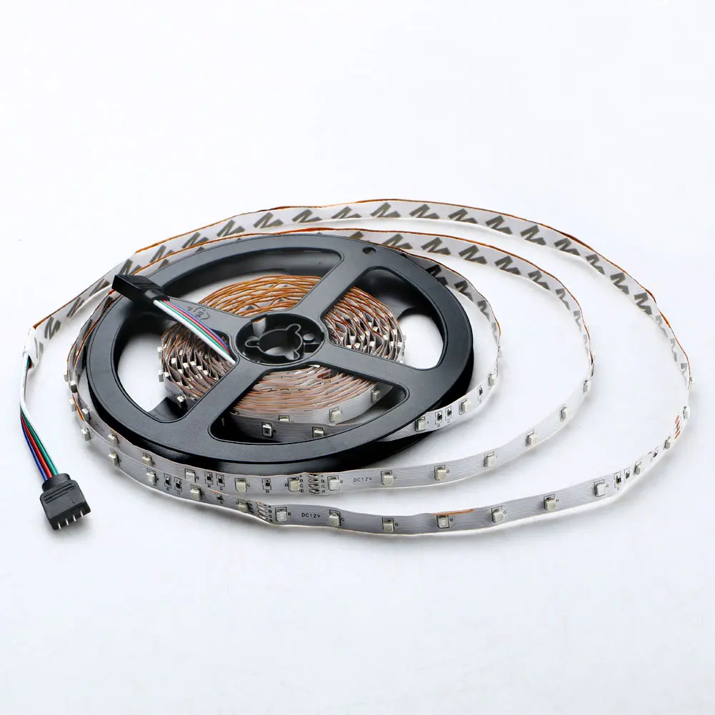 5 м 3528 RGB светодиодная не водонепроницаемая лента с пультом дистанционного