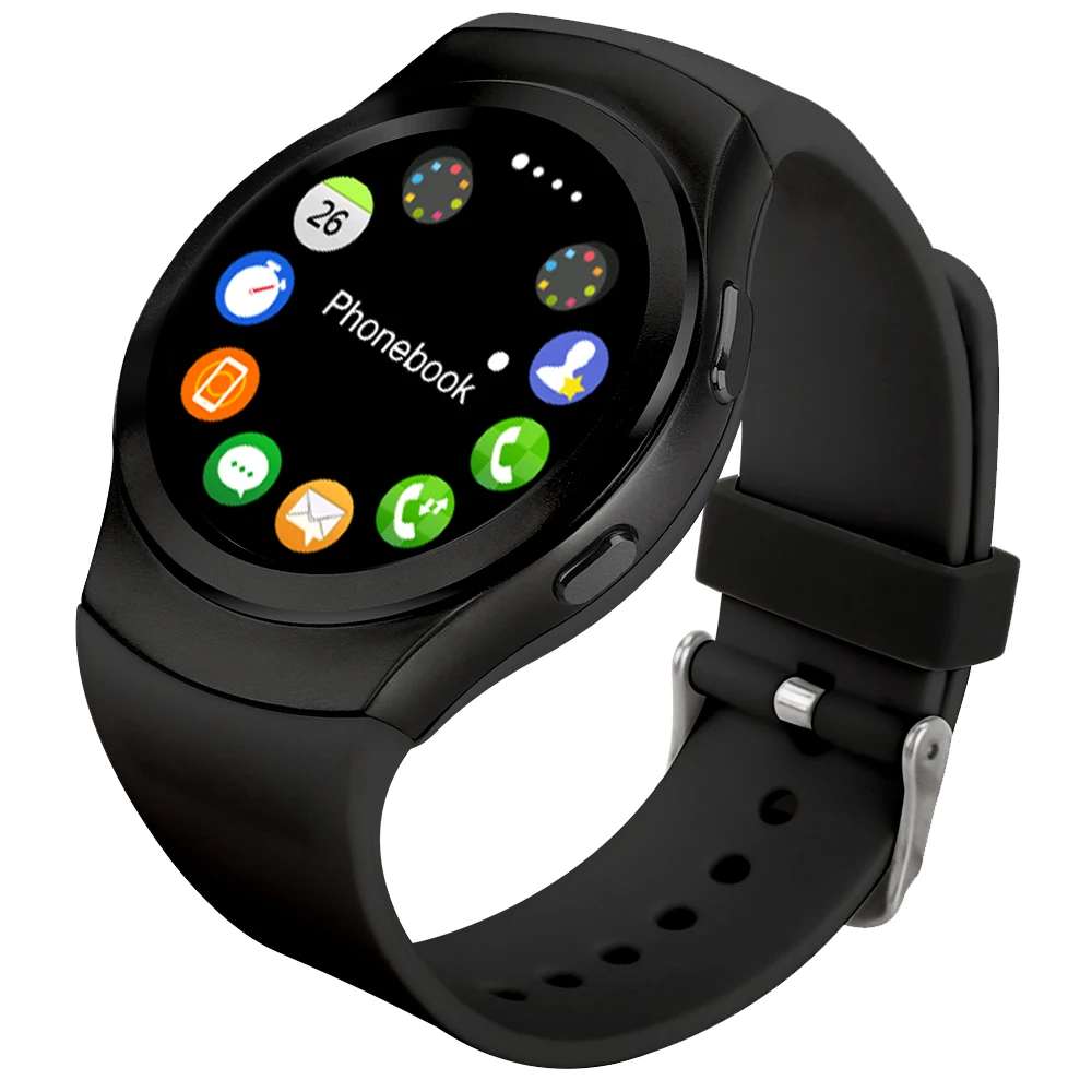 № 1 G3 Bluetooth Smart часы MTK2502c IPS экран sim-карты услышать скорость Мониторы для Apple iPhone IOS