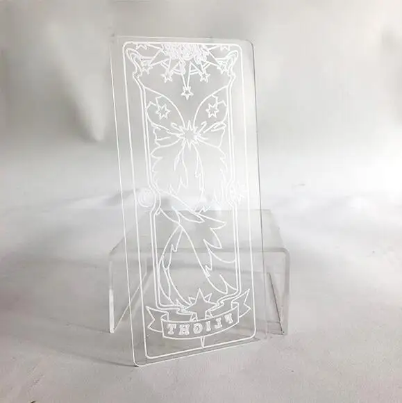 Косплей японского аниме карты Captor Sakura KINOMOTO SAKURA прозрачные Аксессуары для