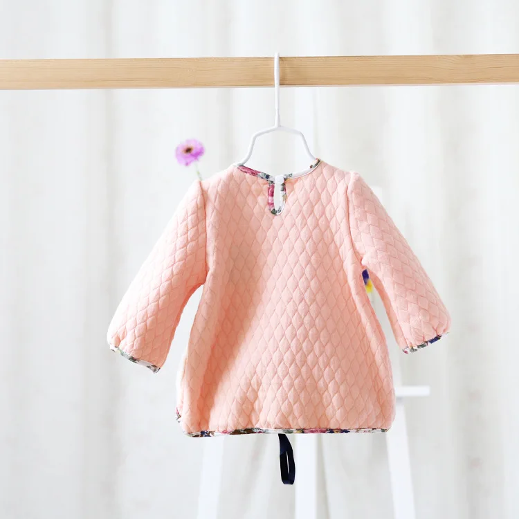 Осень 2016 новое детское платье детская одежда с длинными рукавами для девочек