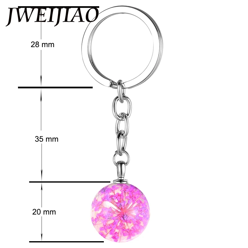 JWEIJIAO модные женские изысканные хрустальные смолы стеклянные шарики натуральные