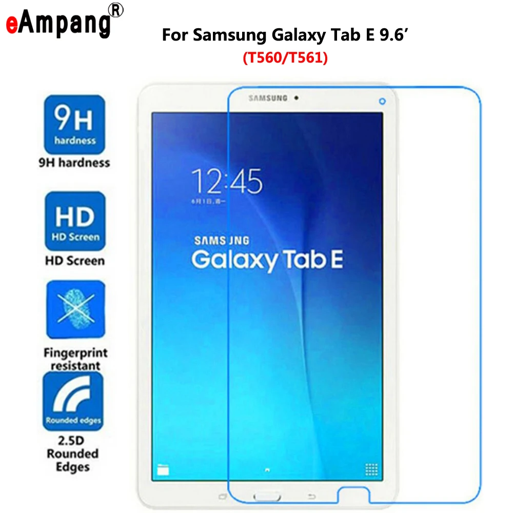 Закаленное стекло для Samsung Galaxy Tab E 9 6 T560 T561 прозрачная защитная пленка экрана