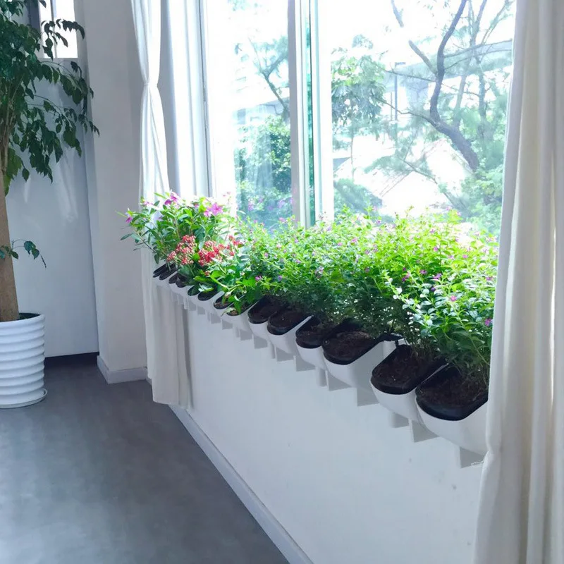 Модный 2-х Карманный вертикальный цветочный горшок для суккулентов подвесной