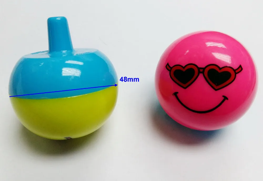 12 шт. крутящиеся топы с улыбающимся лицом размер 48 мм|gag bag|gag toysgag gifts |
