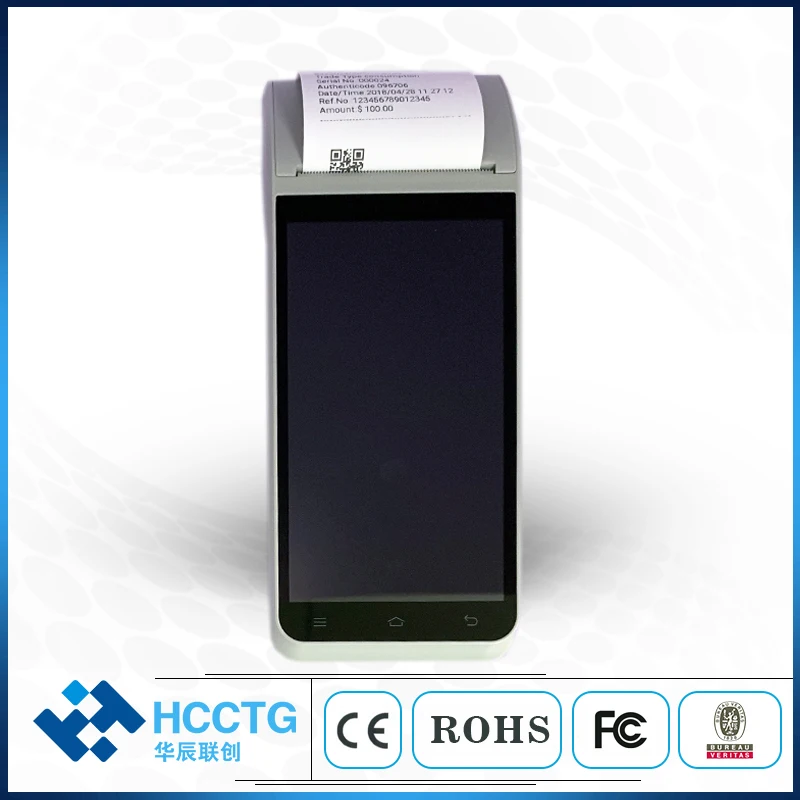 3G 4G и Wifi NFC мобильный Смарт ручной Android POS устройство для ресторана HCC Z91|Картридеры|