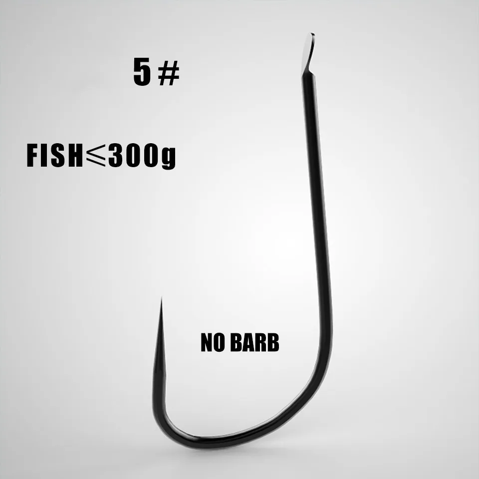 5nobarb 50 шт./лот, маленькие рыболовные крючки, рыболовные крючки, рыболовные крючки для повседневной рыбалки - Цвет: 5nobarb