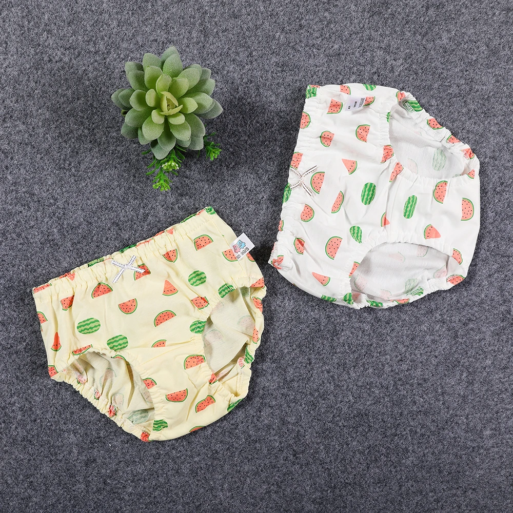 3 шт./Лот Детские хлопковые трусы с цветочным кружевом|bread pants|underpants kidsbaby girl underpants |