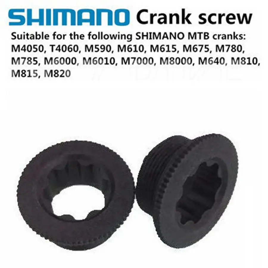 SHIMANO HOLLOWTECH кривошипный винт горные велосипеды M4050 M6000 M7000 M8000 рукоятка MTB Винт