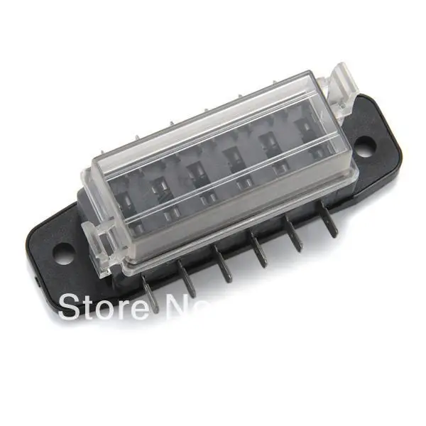 12V 6 Way Car Truck Automotive Blade Fuse Box Holder Circuit free shipping | Автомобили и мотоциклы