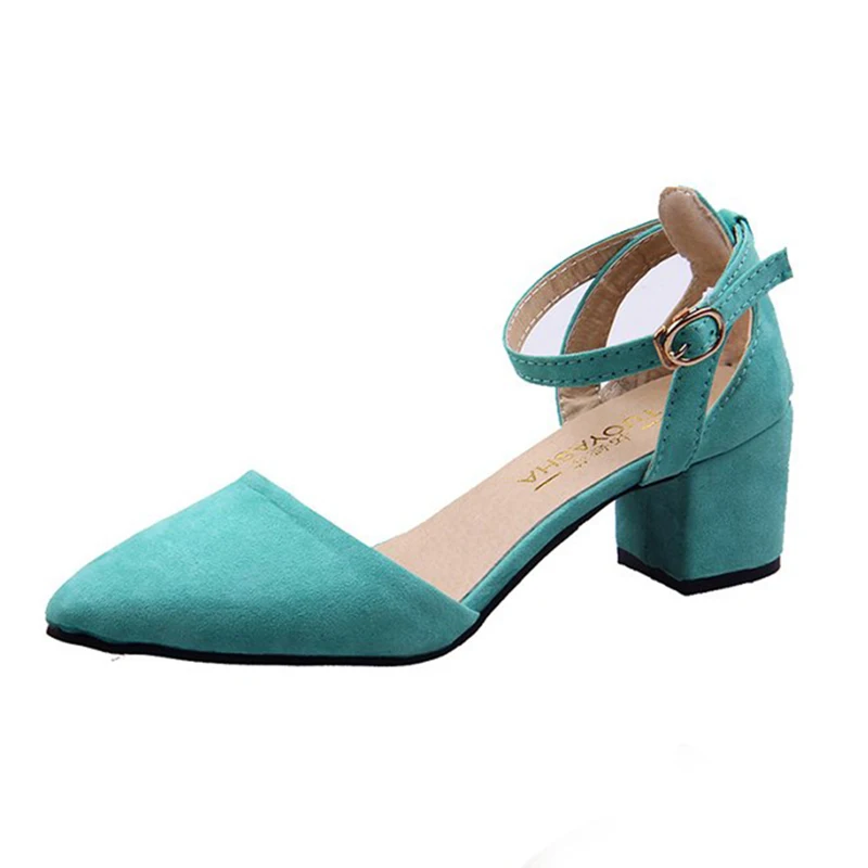 Женские босоножки на высоком каблуке Летняя женская обувь женские квадратном