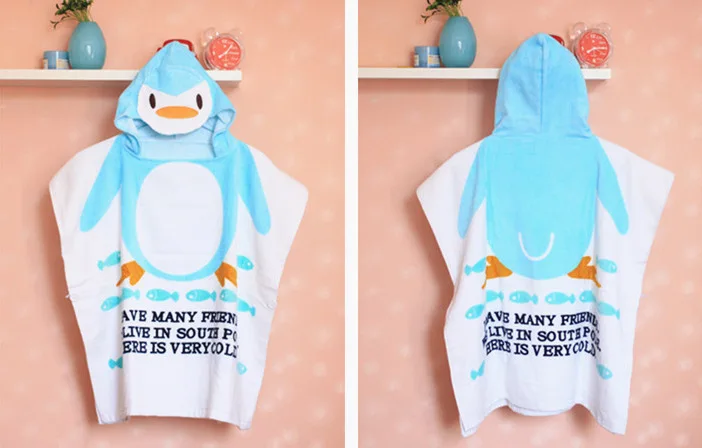 Горячая распродажа! Детское банное полотенце с капюшоном героями мультфильмов