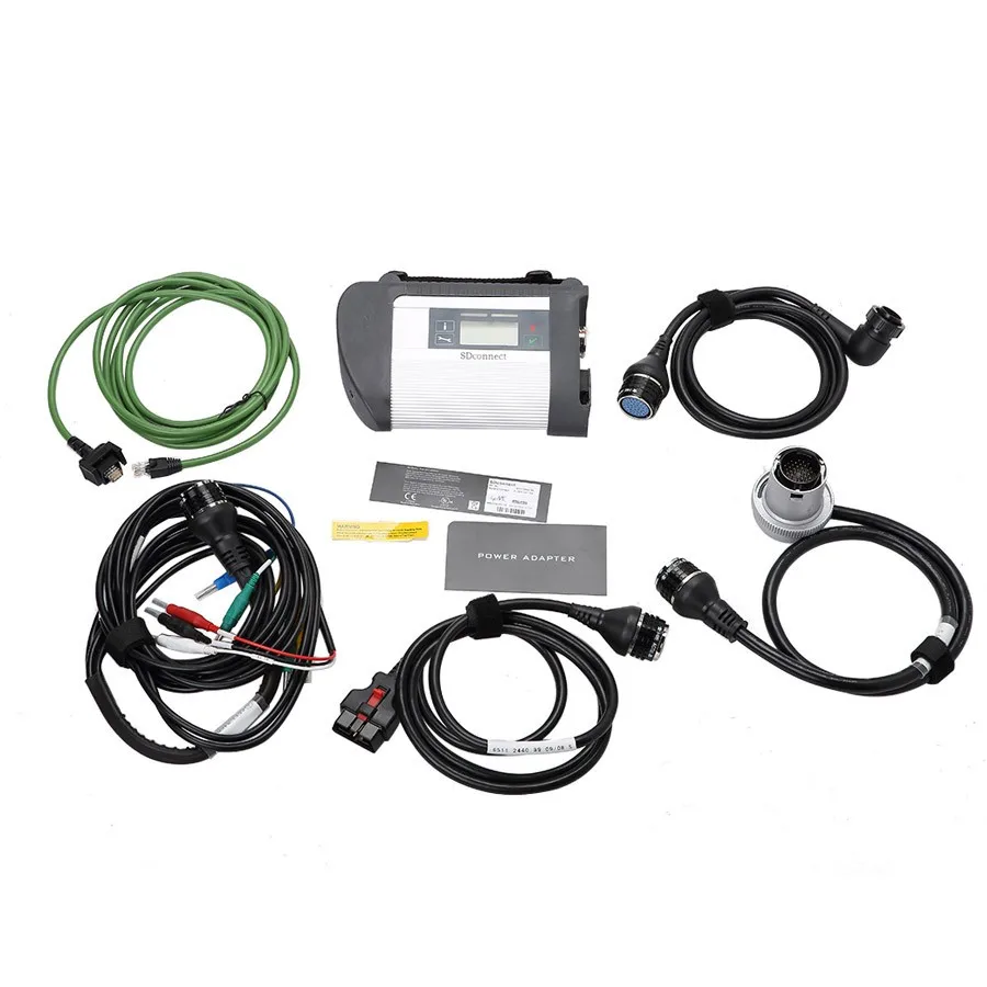 OBD2 сканер MB SD C4 подключение компактный 4 звезды Диагностика с WIFI для автомобилей и